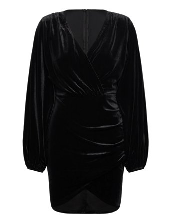 Bubbleroom | Velvet Wrap Dress | XS