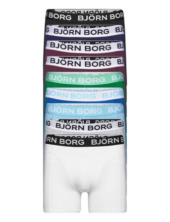 Essential Boxer 9P Boxerkalsonger Vit Björn Borg