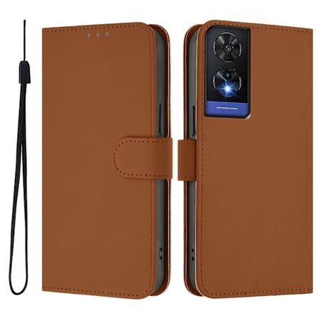 PU-fodral i enfärgad design för TCL 505 [DB]