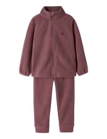 name it Nmnspektra Fleece Set Fo - Pink - 80