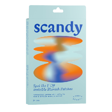 Scandy Spot the F Off Invisible Blemish Patches Ansikte Unisex 24 PCS