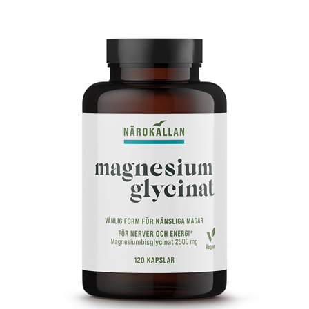 Närokällan Magnesiumglycinat 120 kapslar