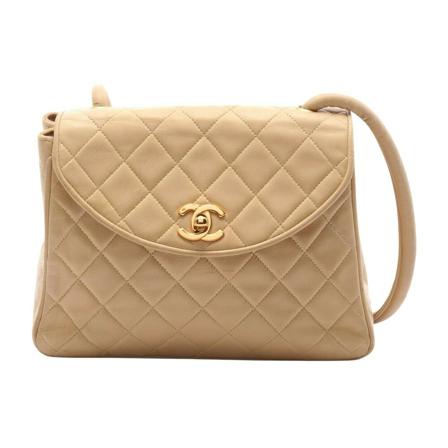 Chanel Vintage, Bags Beige, Dames, Maat:ONE Size