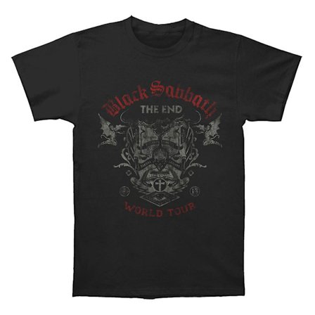 Black Sabbath The End Reading Skull T-shirt