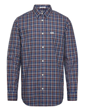 1 Pkt Poplin Shirt Blue Wrangler