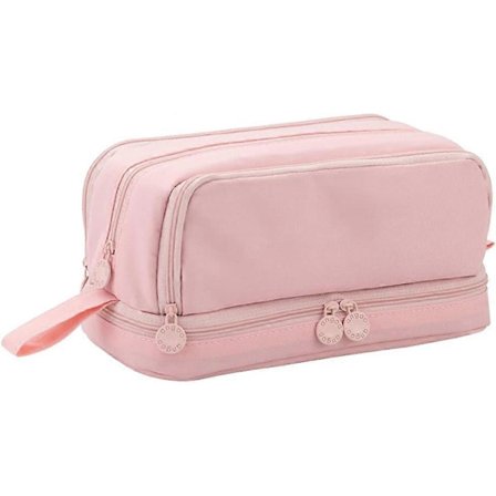 Mailain penalhus til drenge, piger, teenagere, stort penalhus, voksenetui, skole, 4 rum, penalhuse