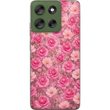 Yhteensopiva Puhelinkuori Motorola Moto G56 Petal Reverie Blush Rose