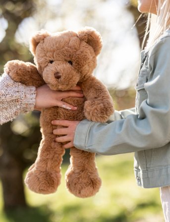 Teddykompaniet Sture, Brown - Brown - 35 CM