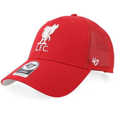 47 Brand - Football Rød trucker Caps - Liverpool Branson 47 Mvp Red Trucker @ Hatstore