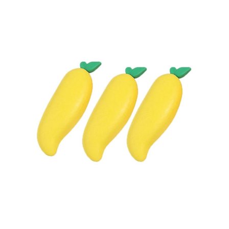 3 stk Fruit Eraser Tegneserie MANGO MANGO