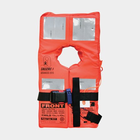 Lifejacket Lalizas Solas Orange, > 43 kg