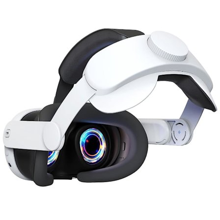 Ersättningshuvudband för Meta Quest 3 VR-tillbehör Justerbart minskar huvudtrycket för Meta Quest 3-rem