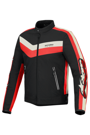 Motocyklová Bunda Alpinestars T-Dyno WR Černá/Ecru/Jasně Červená S