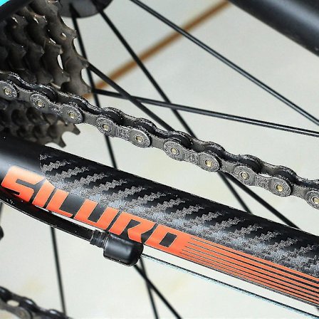 Cykelramme Anti-ridse Beskyttende Klistermærke Vandtæt Ridsebeskyttelse Klistermærker Til Mtb Cykel (carbon Sort)
