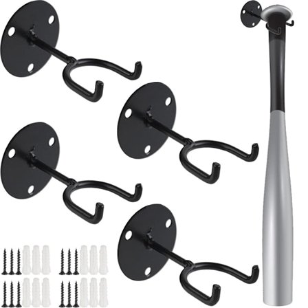 4 seinäasennustelinaa baseball-mailoille