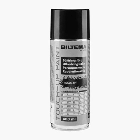 Biltema - Utbedringslakk Sort for Bilmodeller, Sprayflaske, 400 ml