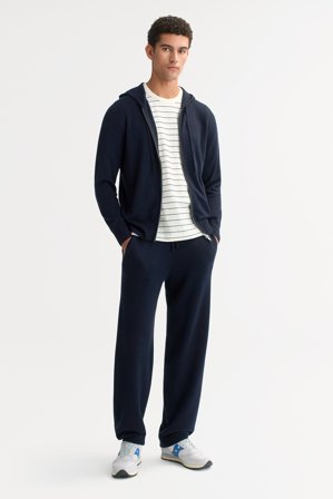 Soft Goat - Men's Pants - Men cashmere pants - S - Navy