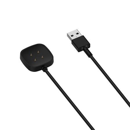 1m Fitbit Versa 4 USB magnetisk laddningsdocka