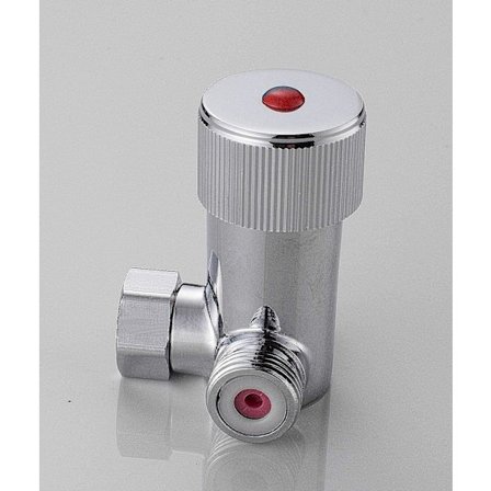 Termostatisk blandeventil, herdet messingventil, blyfri massiv messing, G1 / 2 hannkoblinger med tilbakeslagsventil (justeringsventil)