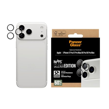PanzerGlass HOOPSTRANSPARENT LENSPR IPHONE 17 PRO/17 PRO MAX/ ACCS