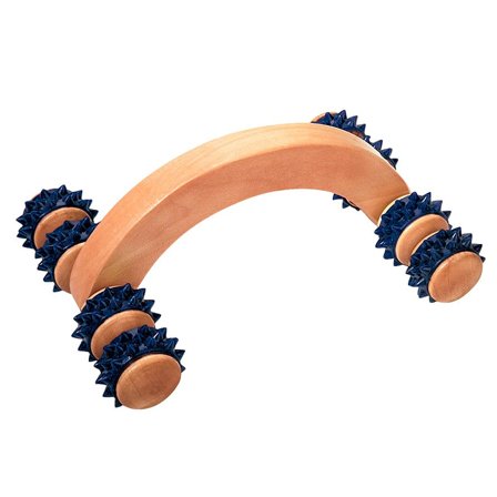 Croll & Denecke Massagerulle Stor m. Dobbeltruller, Sport & Velvære, Massage, Massageruller