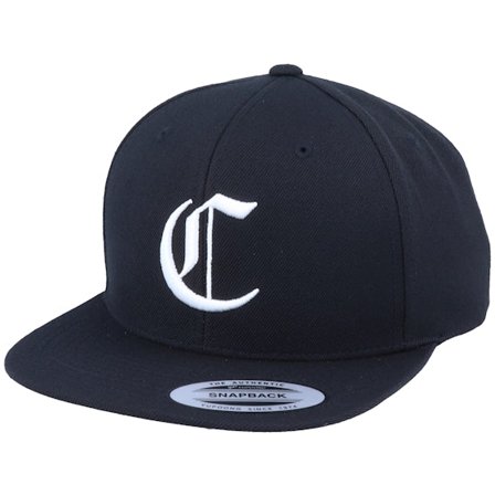 Iconic - Negro snapback Gorra - C Letter 3D Black Snapback @ Hatstore