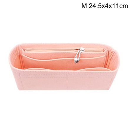 Multi-Pocket Women Insert Bag Handbag i filttyg