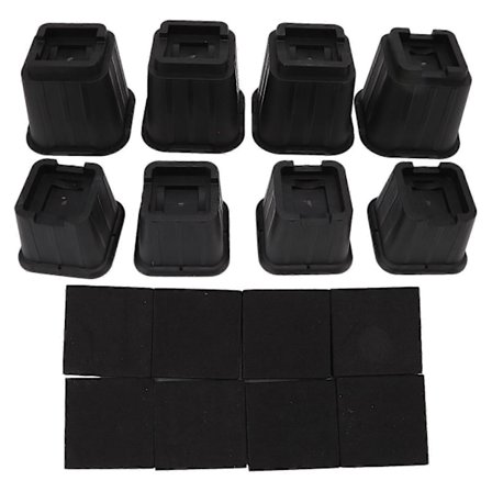 Möbelhöjare 7,6 cm 12,7 cm 20,3 cm Kraftig Sänghöjare Lyftblock i Plast för Stol Soffa