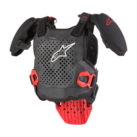 Alpinestars A-5 S V2 MX Chest Protector Youth Black/White/Red S/M