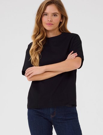 Kaffe Katomina T-Shirt - Black - XS