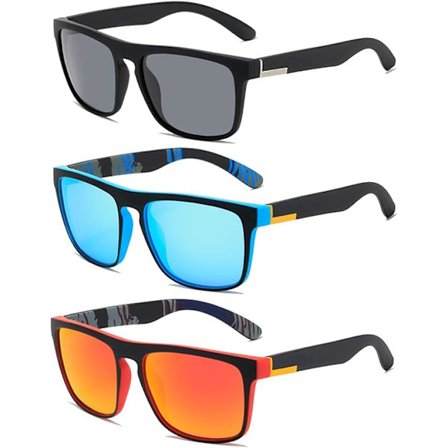 Pieces Polarisoidut aurinkolasit miehille ja naisille, Polarisoidut aurinkolasit miehille, UV-suoja