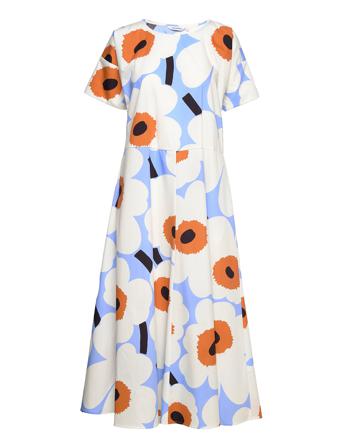 Estrith Unikko Dress Maxikjole Festkjole Multi/mønstret Marimekko