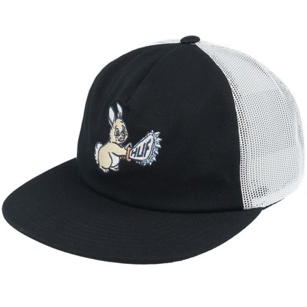 HUF - Svart trucker Keps - Bad Hare Black Trucker @ Hatstore