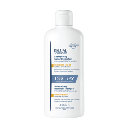 Ducray Squanorm Dry Shampoo, 400 ml