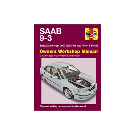 Saab 9-3 Petrol & Diesel (Sept 02 - Sept 07) Haynes Repair Manual (häftad, eng)