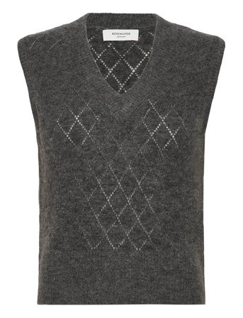 Rosemunde | Rwaida Alpaca Sl V-Neck Vest | M