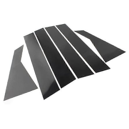 Bil Stolpar Dörr Fönster Trim Lister Anti Repa Klistermärken för Forte K3 2019-2022 Tillbehör