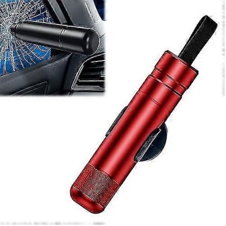 Auton ikkunanmurskain Auton turvavasara Turvavyön leikkuri Hätäuloskäyntityökalu Musta