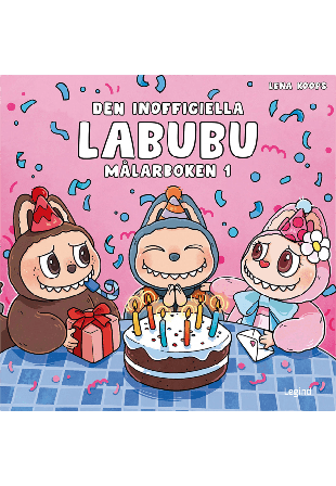 Cozy Den inofficiella Labubu målarboken 1 Skapa & pyssla Unisex ONESIZE