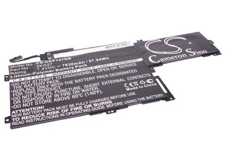 Batteri til bærbar PC for DELL Inspiron 14 7000, Inspiron 14-7437