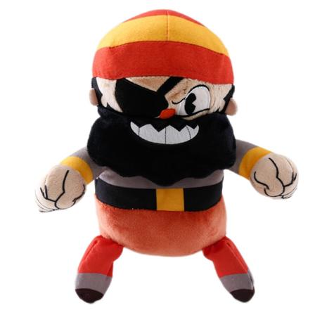 Cuphead Plyslegetøj Mugman Spil Dukke Legetøj Djævelen Legendariske Kalkkonge Terninger Plysdyr Børnelegetøj Jul Fødselsdagsgaven Captain Brineybeard
