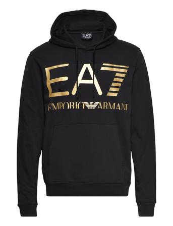 Sweatshirt Hoodie Trøje Sort EA7