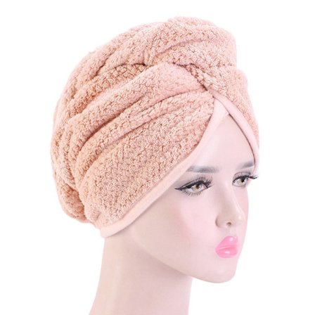 Huvudbonad med cap i enfärgad blomma för kvinnor (khaki)