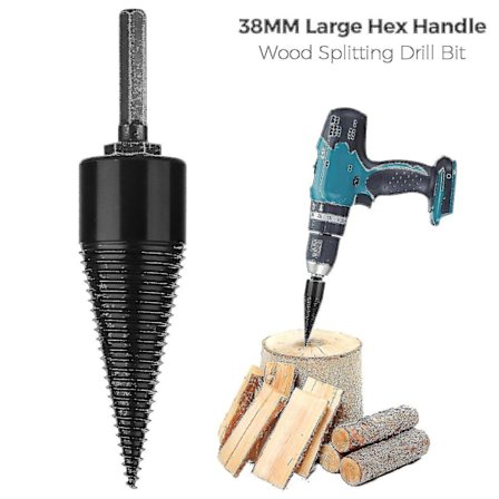 Industrielt Vedbor Drillende Tre Kjegle 32mm