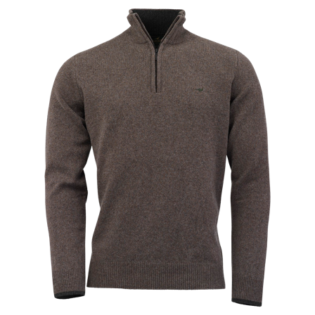 Laksen Brompton Zip-Neck Bisquit