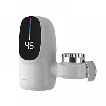 Elektrisk oppvarmet kran Gjennomstrømningskran Elektrisk øyeblikkelig kran Øyeblikkelig varmtvannsbereder Elektrisk kran med temperaturdisplay 