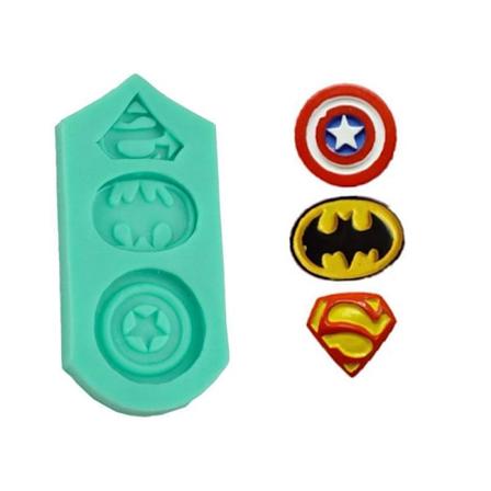 Superhjältar Marvel Silikonform Chokladform Pralinform Grön