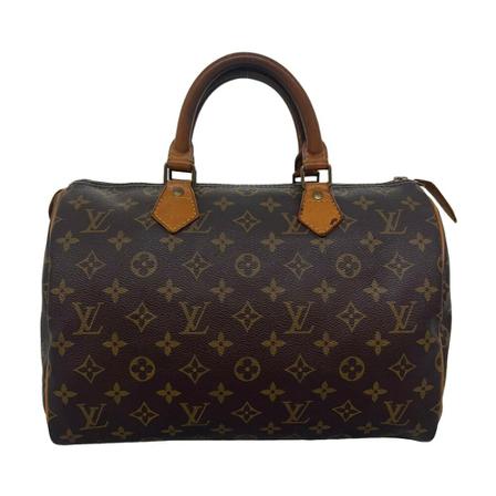 Louis Vuitton Vintage Pre-owned Speedy 30 Monogram HandTas , Bruin , Dames , Maat: ONE Size Vintage Tassen