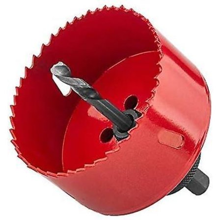 53mm 1PCS Hålsågsskärare M42 Bimetall Hålsåg Borr för Trä Plast Aluminium