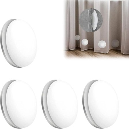 Suihkuverhon paino, suihkuverhon magneetit, magneettinen suihkuverhon paino, kiinteä suihkuverhon paino, pyöreiden magneettisten verhopainojen paino